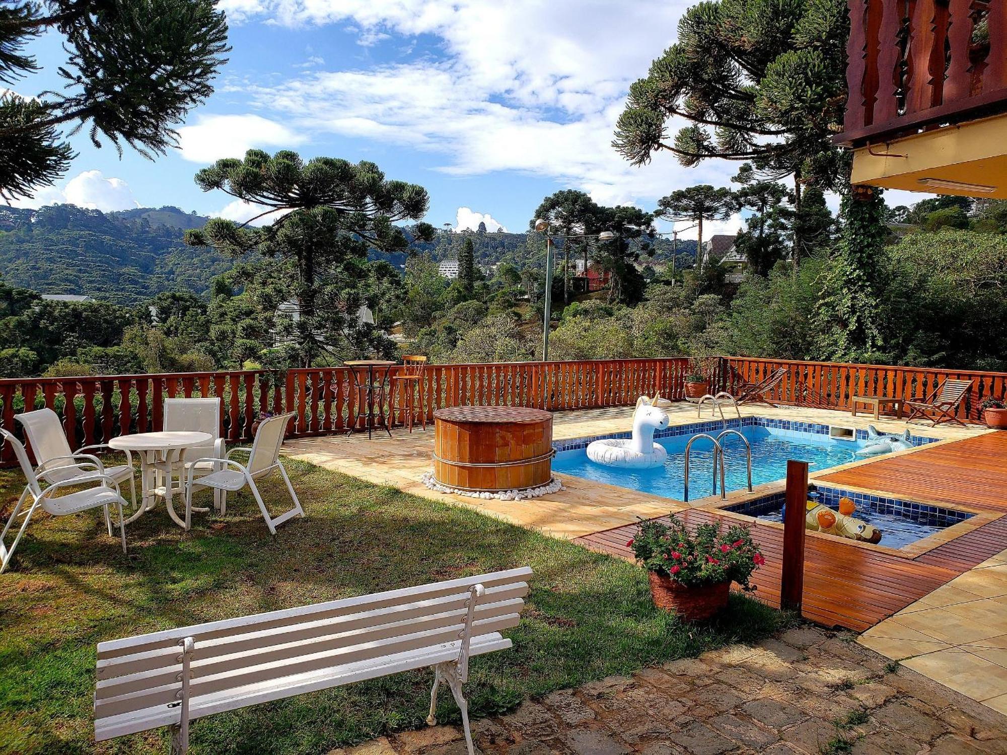 Mansao Austriaca Guesthouse Campos do Jordão Kültér fotó